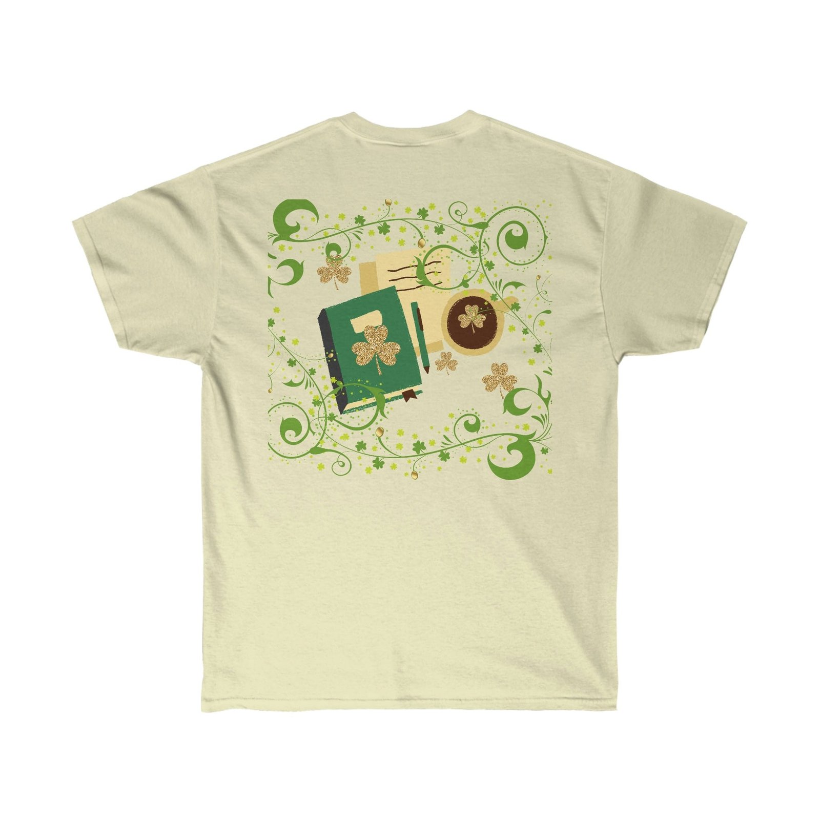 Teacher's lucky charm st patrick's day t-shirt Unisex Cotton Tee, treacher, new teacher, saint patrick's day tee - Image 2